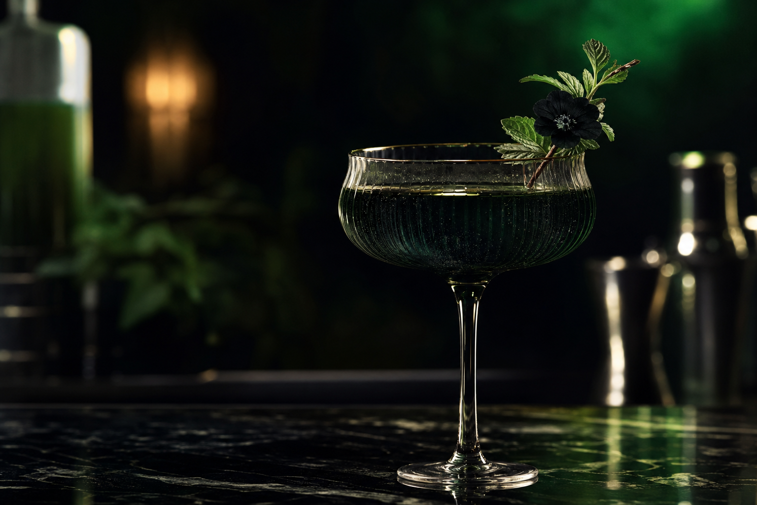 Signature cocktail — The Ectoplasm